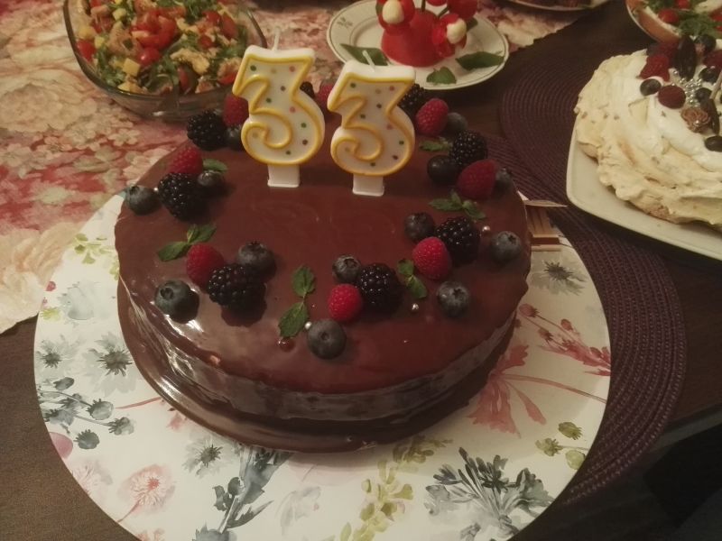 Tort "Pijana śliwka"