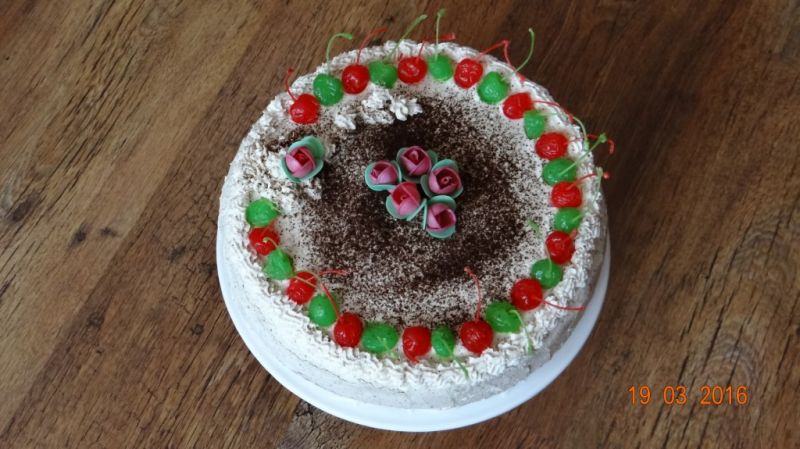 Tort podwójnie kawowy