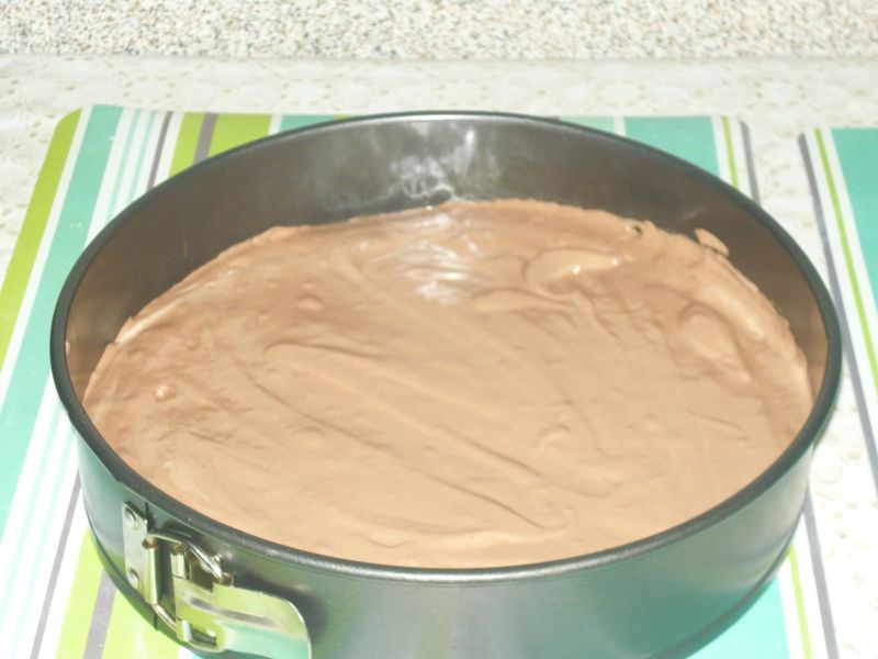 Tort śmietankowo czekoladowy