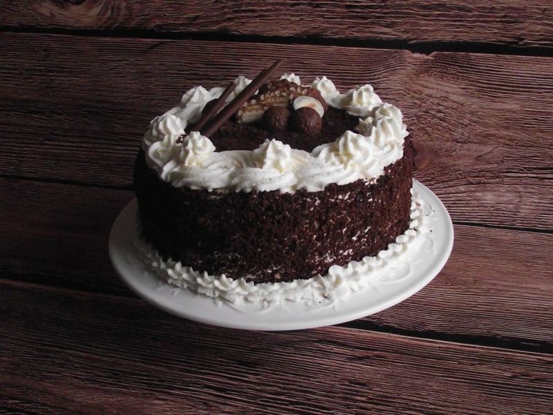 Tort śmietankowo czekoladowy ala lion