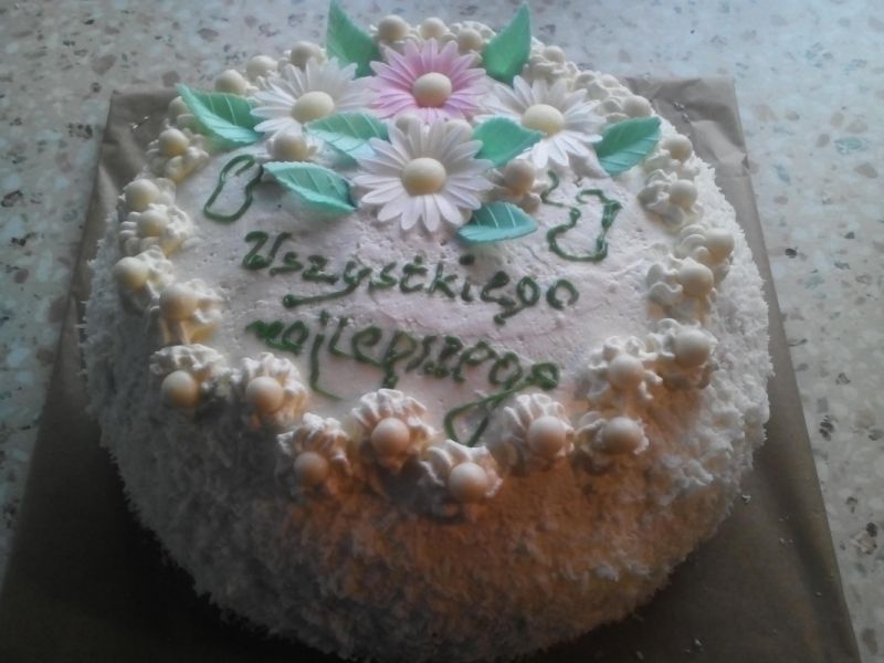 Tort śmietankowy Tort śmietankowy