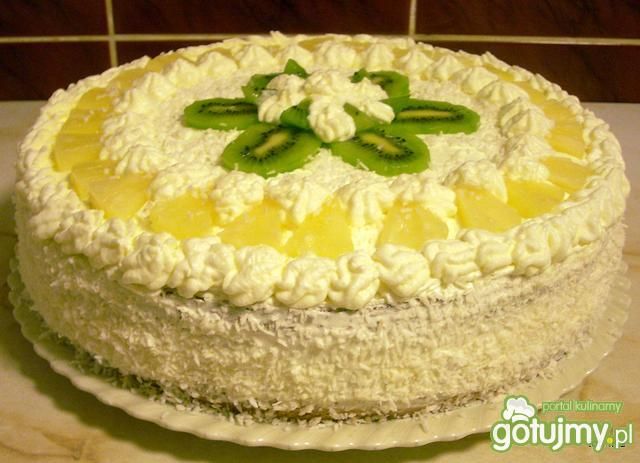 Tort śmietanowy  Tort śmietanowy