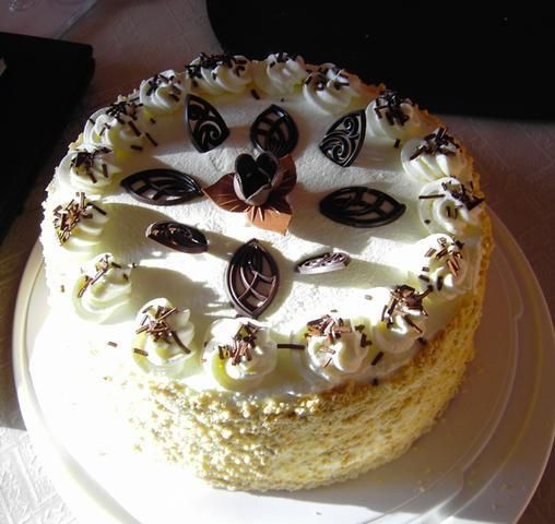 Tort śmietanowy z owocami Tort śmietanowy z owocami