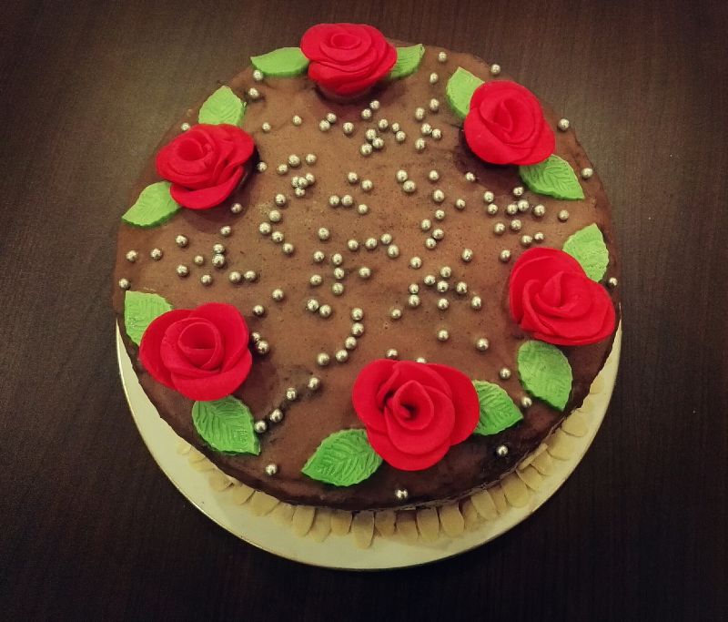 Tort śmietanowy z pomarańczową nutą 