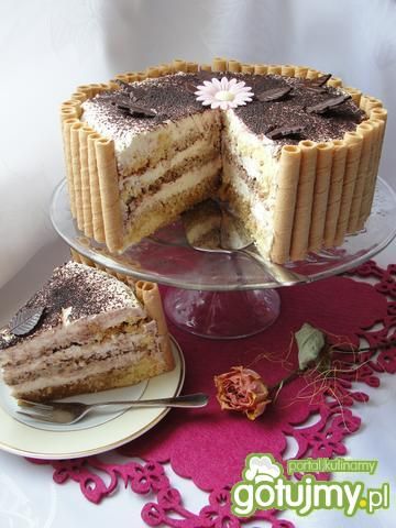 Tort tiramisu według alaaa 