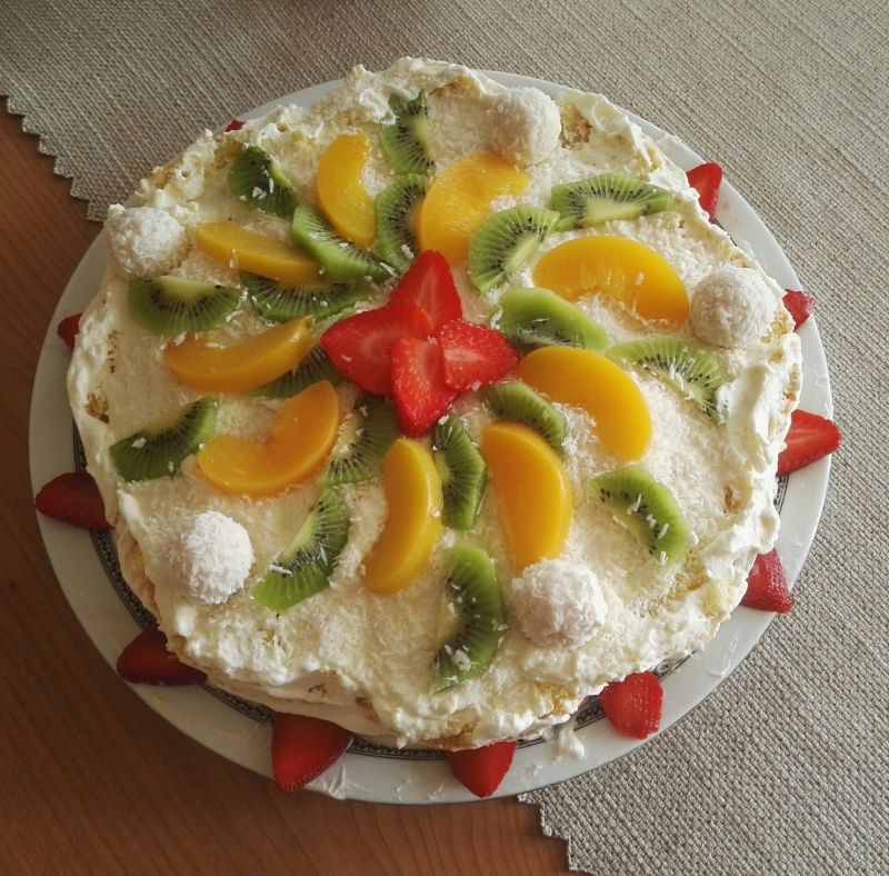 Tort "Tropikalne marzenie"  