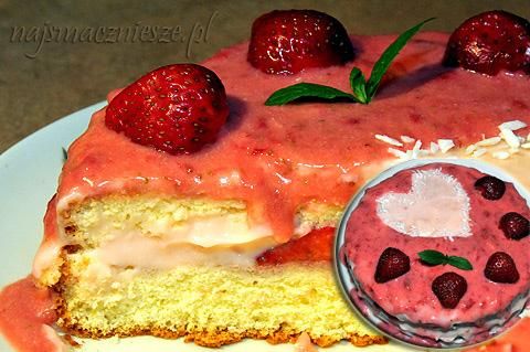 Tort truskawkowy Tort truskawkowy