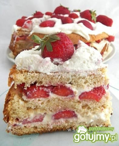 Tort truskawkowy według Koper