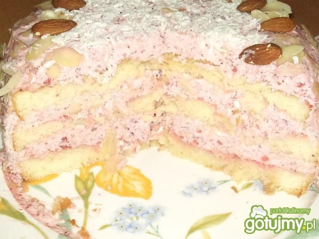 Tort truskawkowy wg Alex