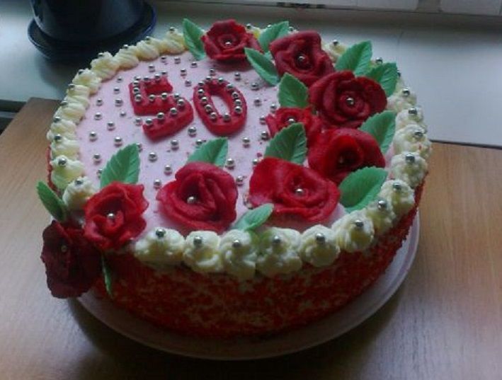 Tort urodzinowy 50 - tka Tort urodzinowy 50 - tka