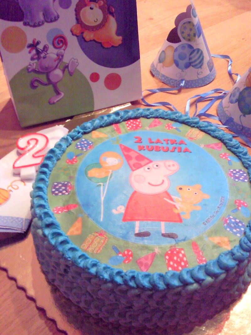 Tort urodzinowy Świnka Peppa Tort urodzinowy Świnka Peppa