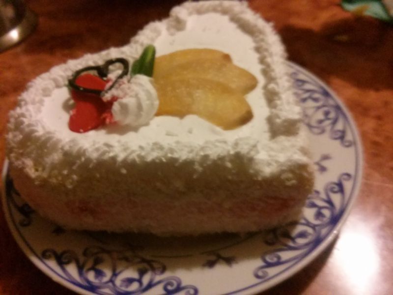 Tort walentynkowy-serce 