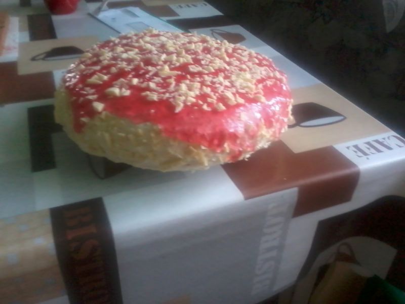 Tort waniliowy z nutą cytryny Tort waniliowy z nutą cytryny