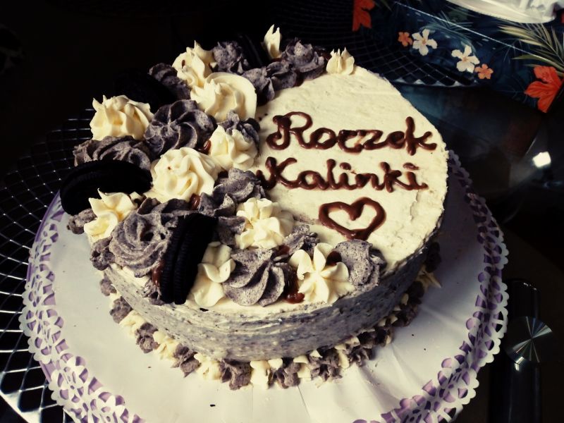 Tort z ciasteczkami oreo Tort z ciasteczkami oreo