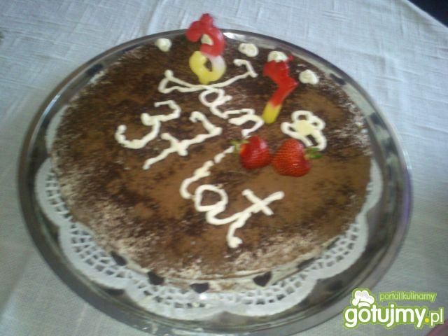 Tort z mascarpone od Hamrocyka Tort z mascarpone od Hamrocyka