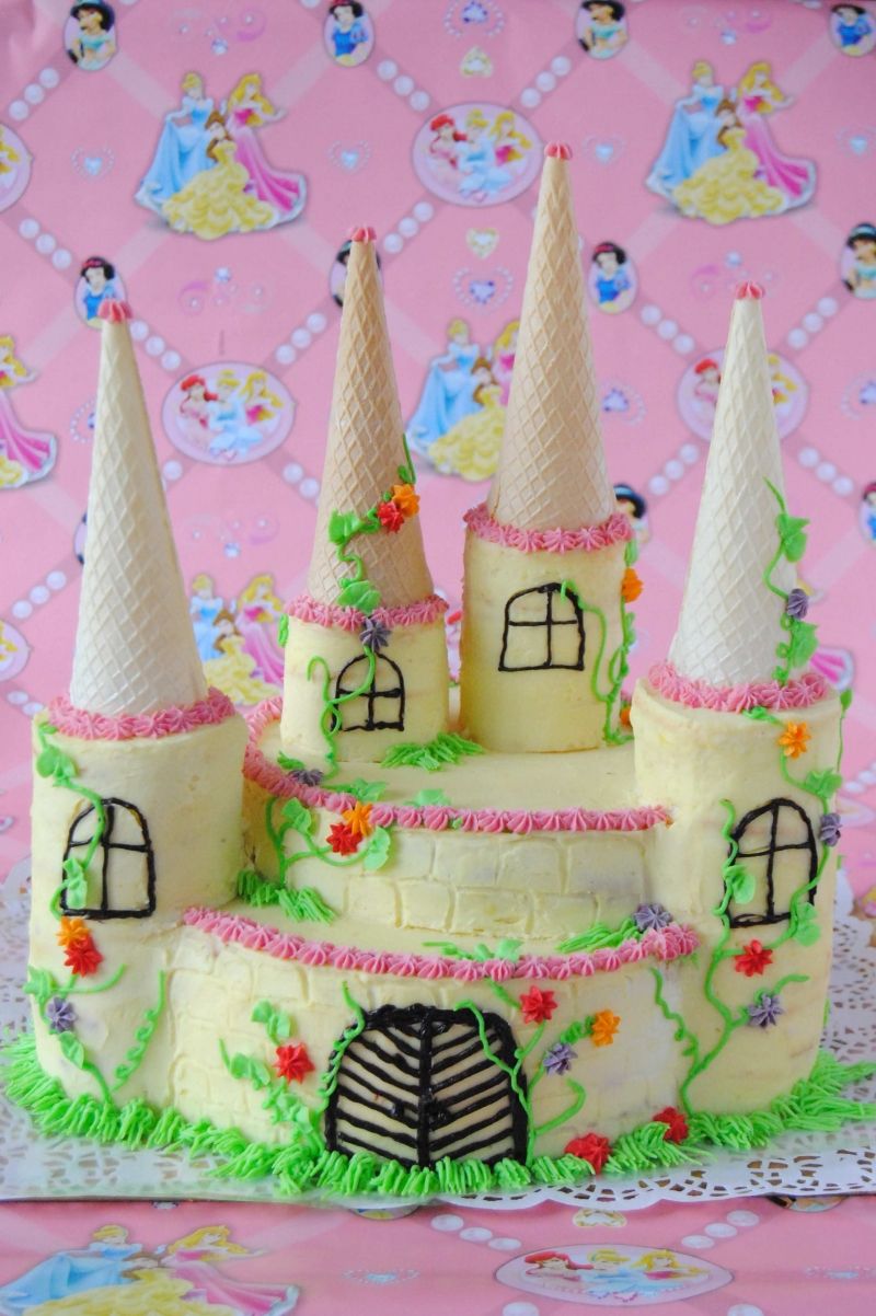 Tort ZAMEK  dla małej Ksieżniczki