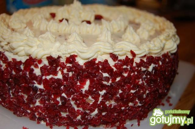 Tort żurawinowy Tort żurawinowy