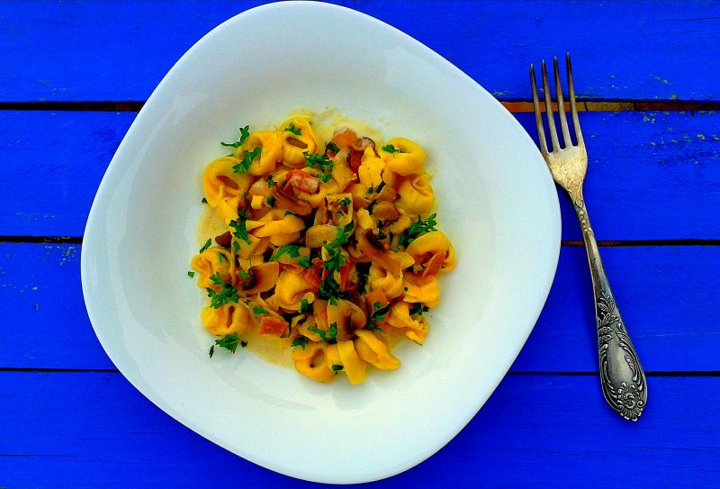 Tortellini Alla Boscailolo Tortellini Alla Boscailolo