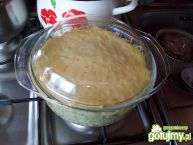 Tortellini pod pierzynką z sera  Tortellini pod pierzynką z sera