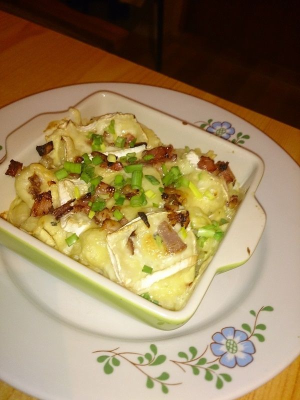 Tortellini w sosie serowym 