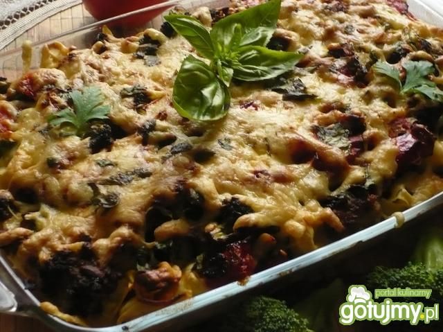 Tortellini zapiekane z mięsem i warzywam Tortellini zapiekane z mięsem i warzywam