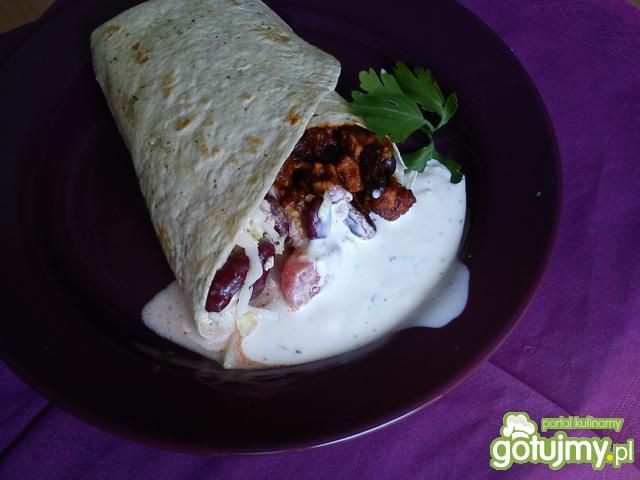 Tortilla chili con carne