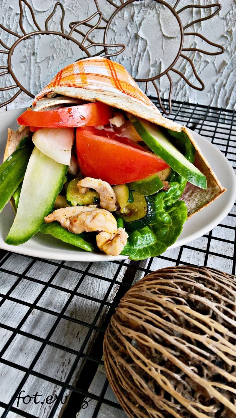 Tortilla na kolorowo