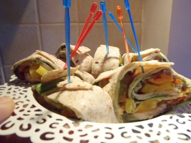 Tortilla na zimno i kolorowo Tortilla na zimno i kolorowo