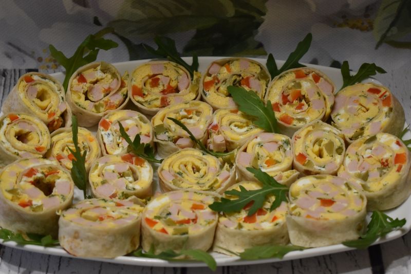 Tortilla z jajecznicą