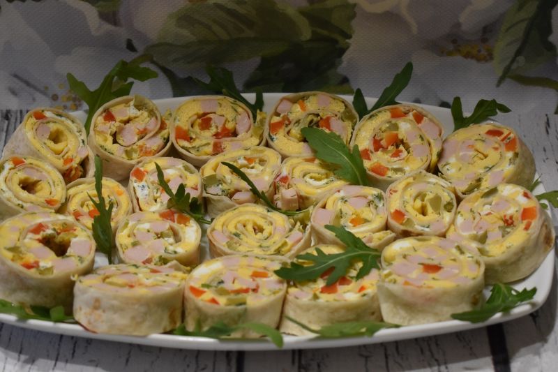 Tortilla z jajecznicą