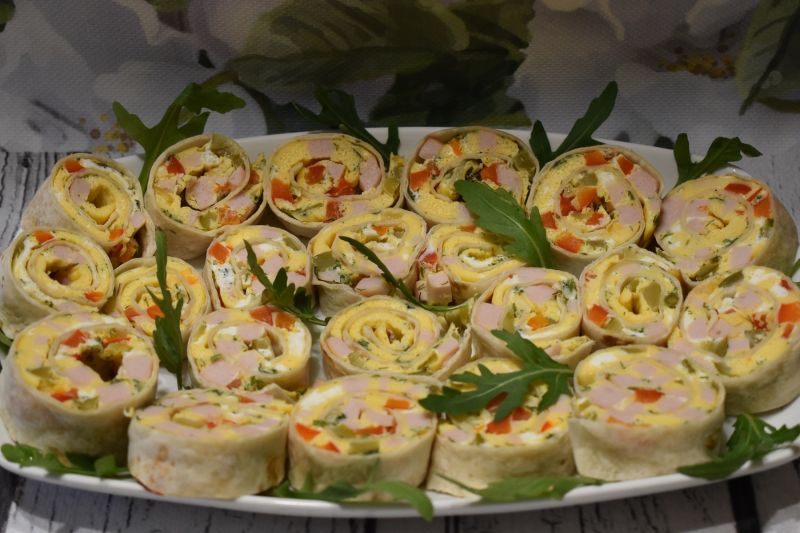 Tortilla z jajecznicą