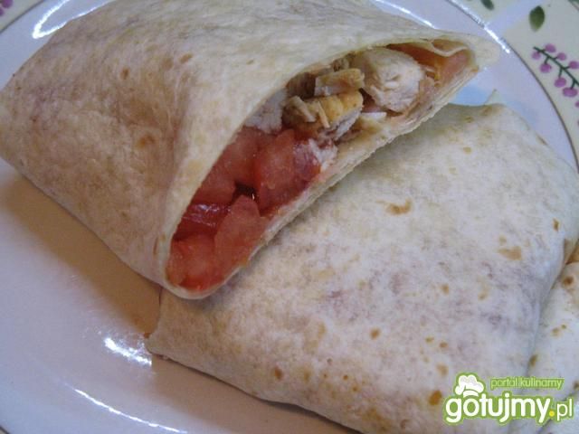 Tortilla z kurczakiem