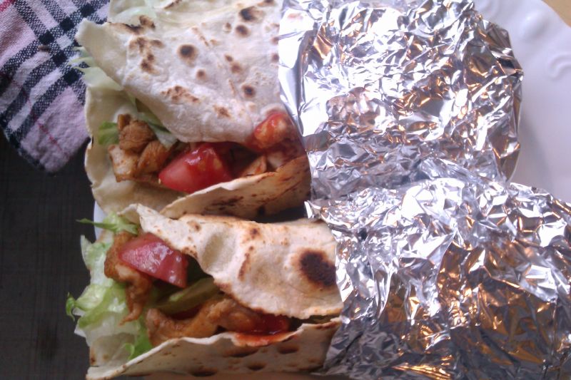 Tortilla z kurczakiem Tortilla z kurczakiem