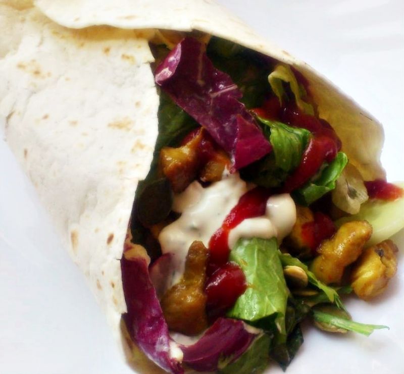 Tortilla z kurczakiem