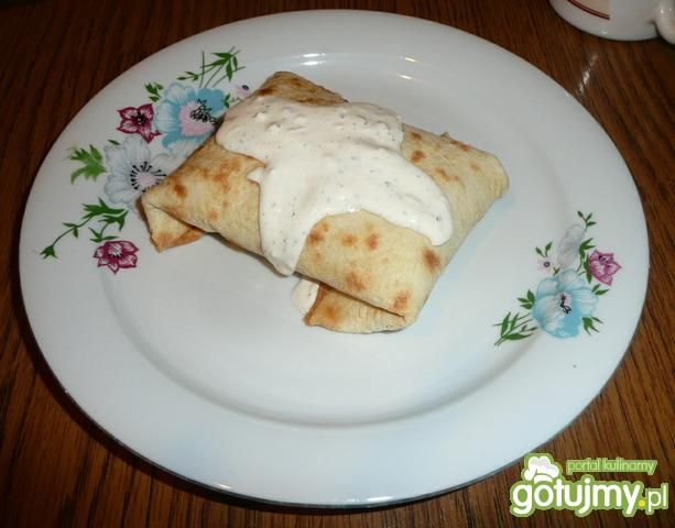 Tortilla z kurczakiem  5