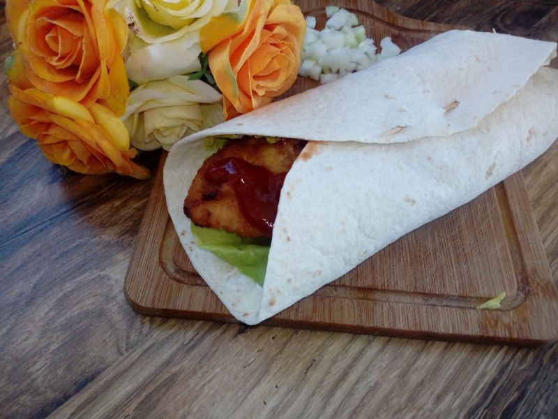 Tortilla z kurczakiem Tortilla z kurczakiem