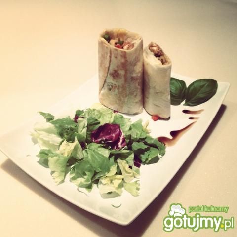 Tortilla z kurczakiem  6 Tortilla z kurczakiem  6