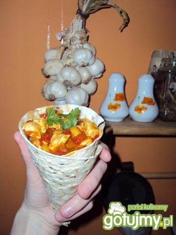 Tortilla z kurczakiem