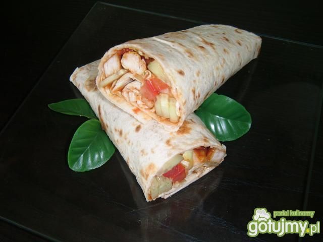 Tortilla z kurczakiem 7