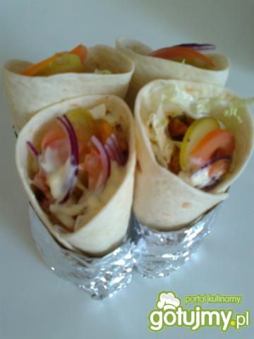 Tortilla z kurczakiem i warzywami 3 Tortilla z kurczakiem i warzywami 3