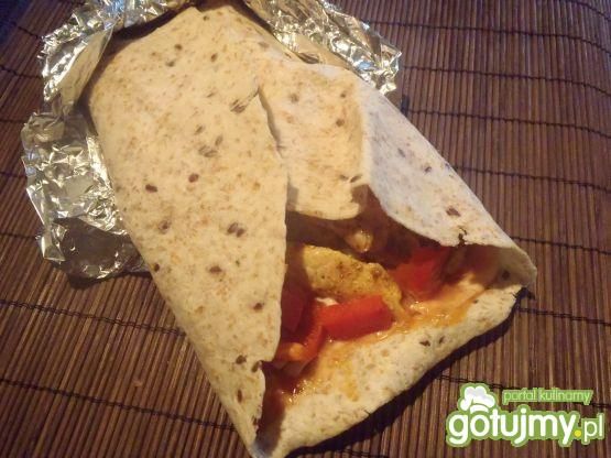 Tortilla z kurczakiem wg szpileczki Tortilla z kurczakiem wg szpileczki