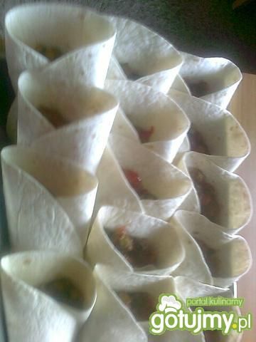 Tortilla z leczo Tortilla z leczo