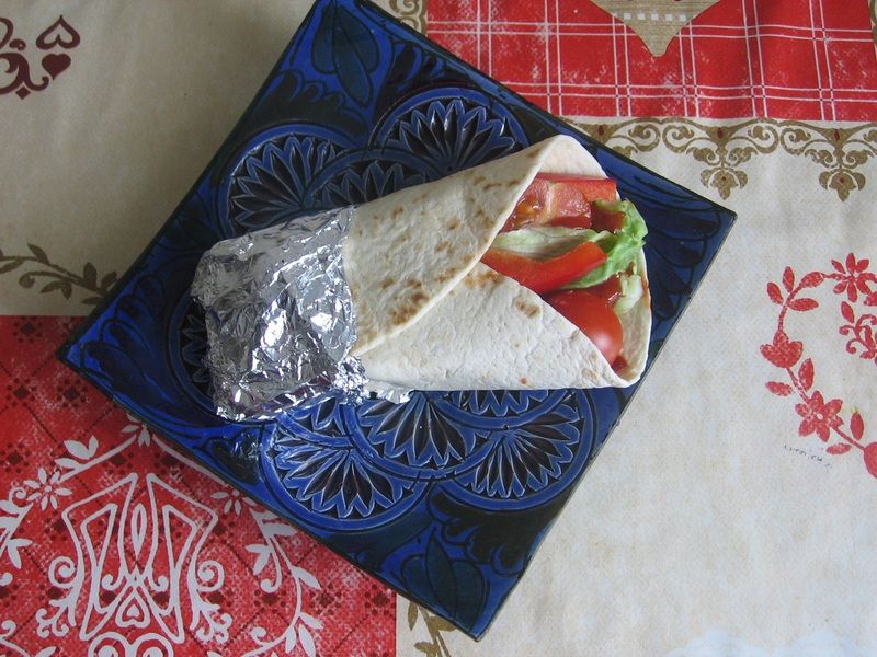 Tortilla z mięsem mielonym Tortilla z mięsem mielonym