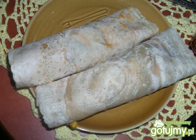 Tortille z kurczakiem i kukurydzą