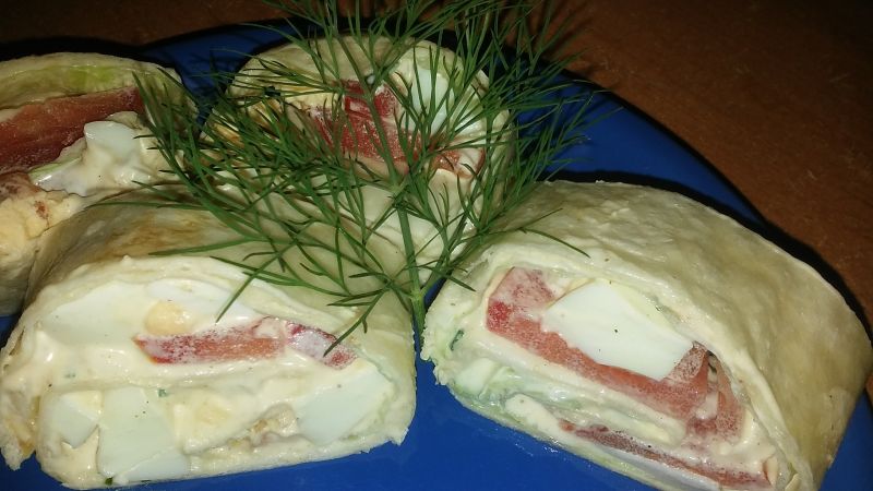 Tortillowe roladki Tortillowe roladki