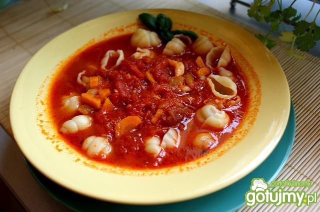 Toskańska zupa pomidorowa  Toskańska zupa pomidorowa
