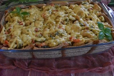 Tostowa zapiekanka z kurczakiem