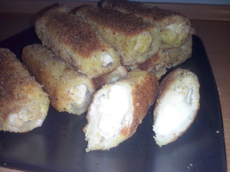 Tostowe paluchy z kurczakiem