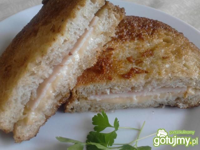 Tosty a'la cordon blue