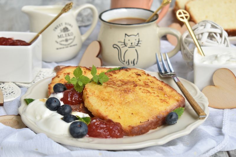 Tosty francuskie na domowej chałce